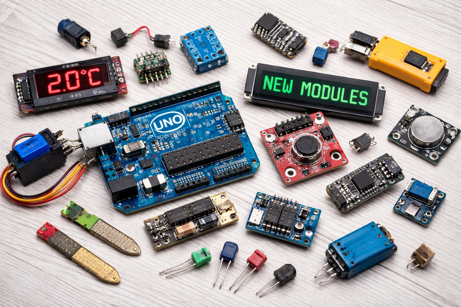 Descuentos en sensores y módulos